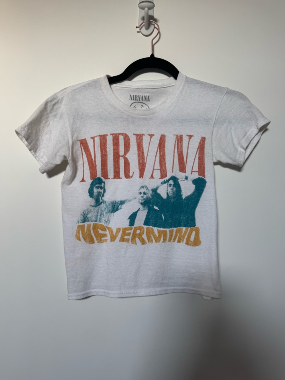 NIRVANA 'Nevermind' Alexa Baby Tee